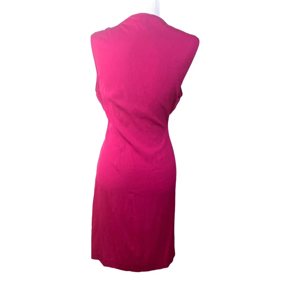 Diane Von Furstenberg Pink Midi Dress - Picture 12 of 13